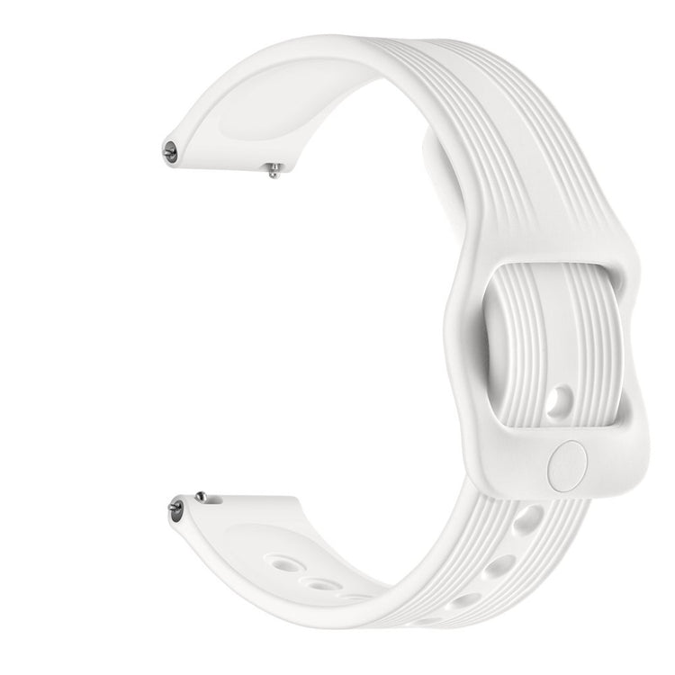 Rigtigt sejt Samsung Galaxy Watch (42mm) Silikone Rem - Hvid#serie_2