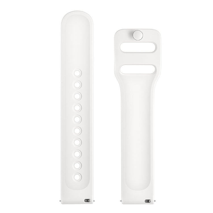 Rigtigt sejt Samsung Galaxy Watch (42mm) Silikone Rem - Hvid#serie_2