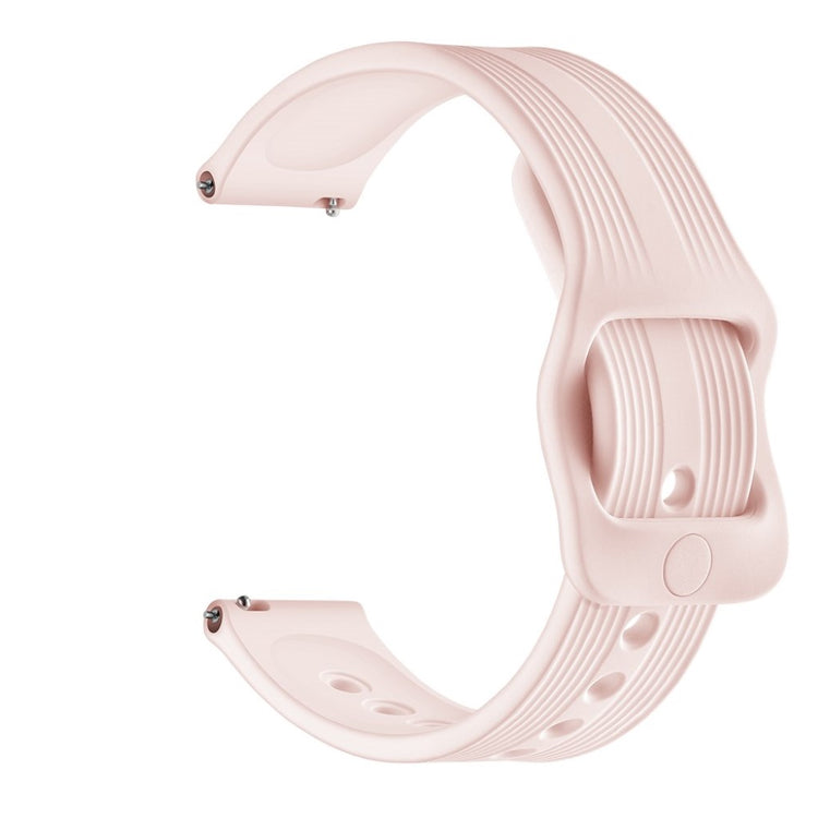 Rigtigt sejt Samsung Galaxy Watch (42mm) Silikone Rem - Pink#serie_3