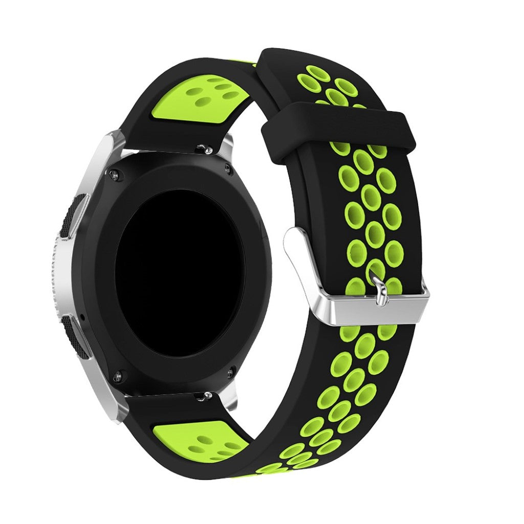 Helt vildt flot Samsung Galaxy Watch (46mm) Silikone Rem - Flerfarvet#serie_12