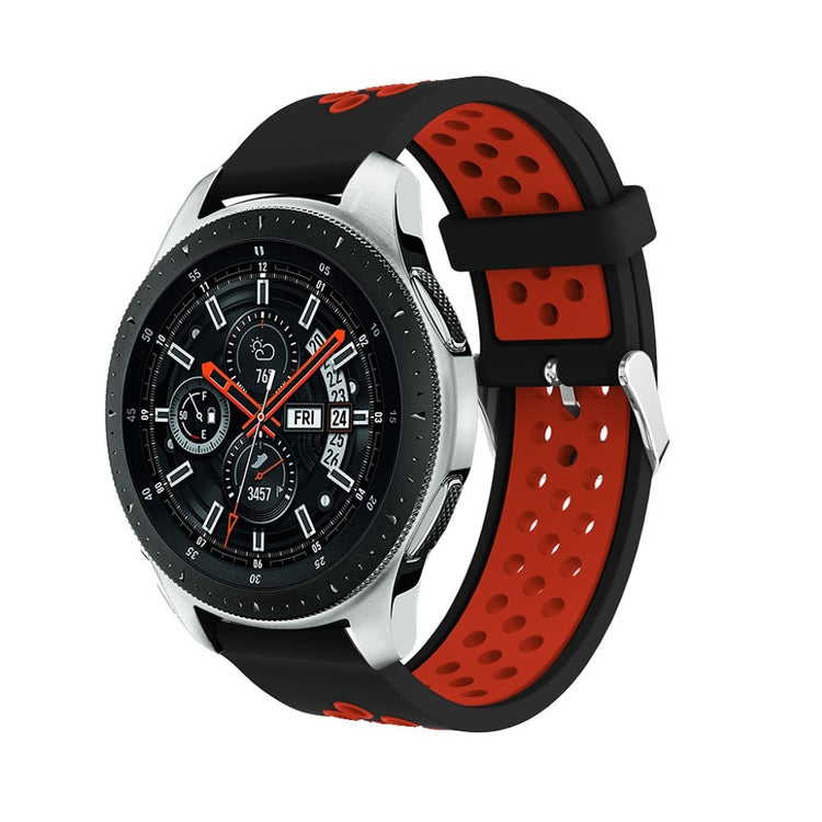Helt vildt flot Samsung Galaxy Watch (46mm) Silikone Rem - Flerfarvet#serie_13