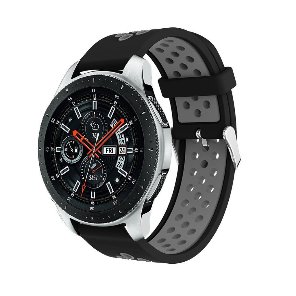 Helt vildt flot Samsung Galaxy Watch (46mm) Silikone Rem - Flerfarvet#serie_14