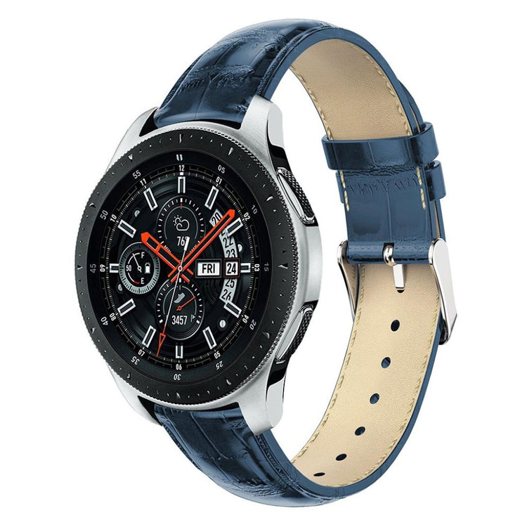 Rød Samsung Galaxy Watch (46mm) Ægte Læder Urrem#serie_2