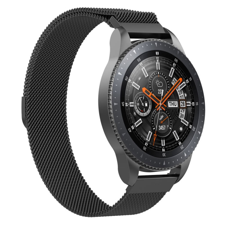 Mega elegant Samsung Galaxy Watch (46mm) Metal Rem - Sort#serie_3