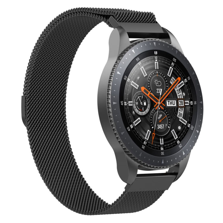 Mega elegant Samsung Galaxy Watch (46mm) Metal Rem - Sort#serie_3