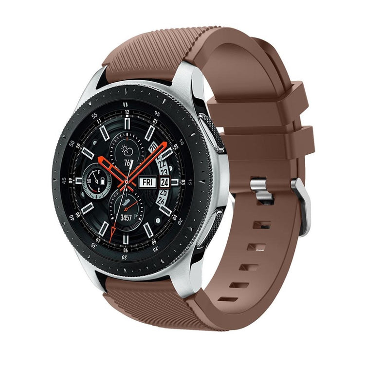 Eminent Samsung Galaxy Watch (46mm) Silikone Rem - Brun#serie_1