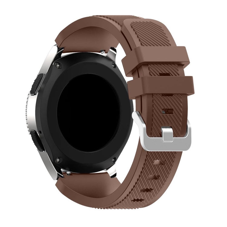 Eminent Samsung Galaxy Watch (46mm) Silikone Rem - Brun#serie_1