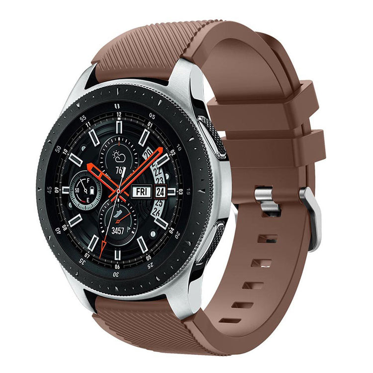Eminent Samsung Galaxy Watch (46mm) Silikone Rem - Brun#serie_1