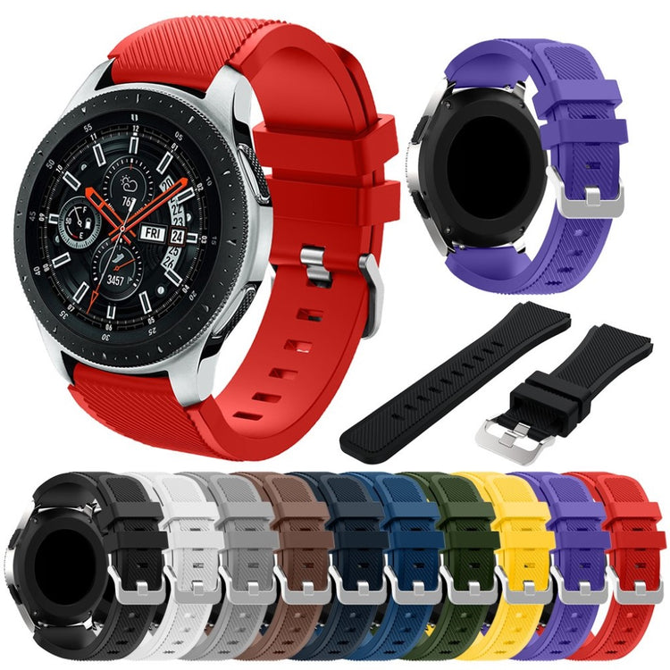 Eminent Samsung Galaxy Watch (46mm) Silikone Rem - Sort#serie_10