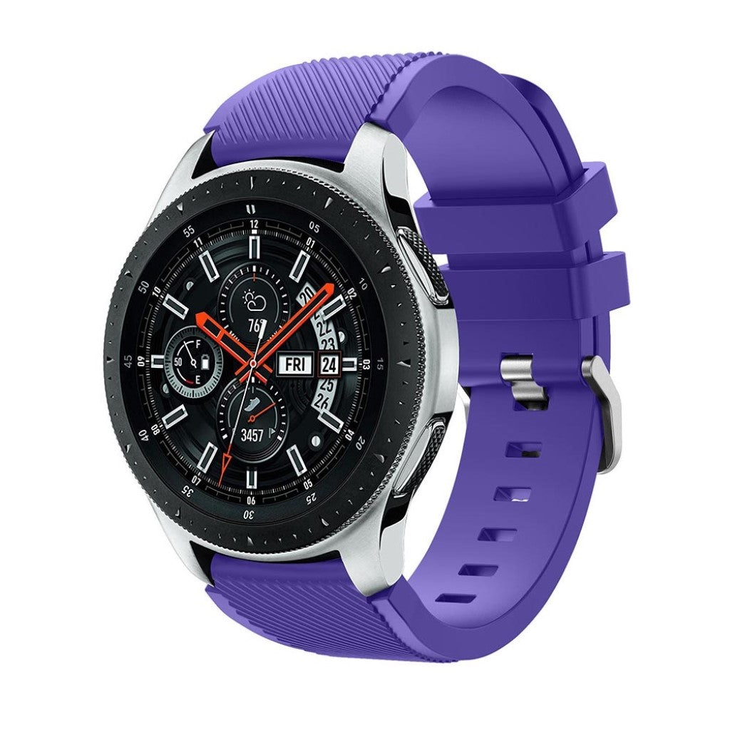 Eminent Samsung Galaxy Watch (46mm) Silikone Rem - Lilla#serie_2