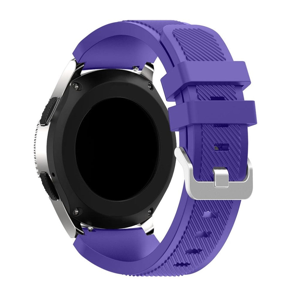 Eminent Samsung Galaxy Watch (46mm) Silikone Rem - Lilla#serie_2