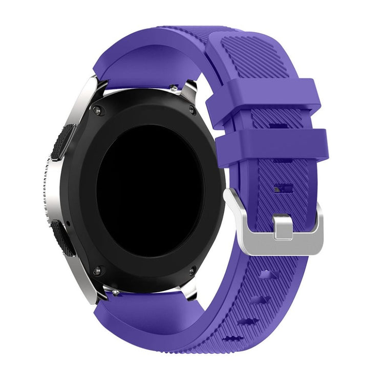 Eminent Samsung Galaxy Watch (46mm) Silikone Rem - Lilla#serie_2