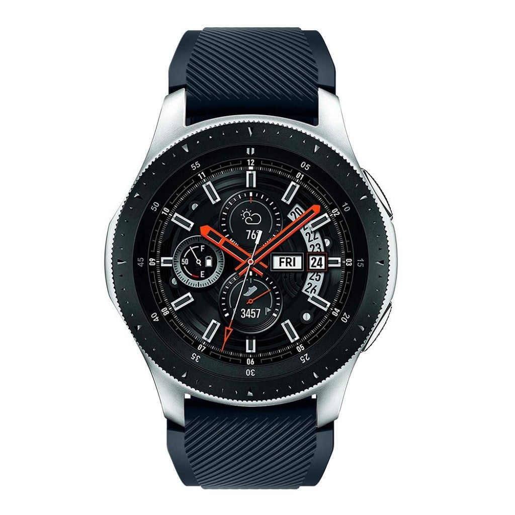 Eminent Samsung Galaxy Watch (46mm) Silikone Rem - Blå#serie_3