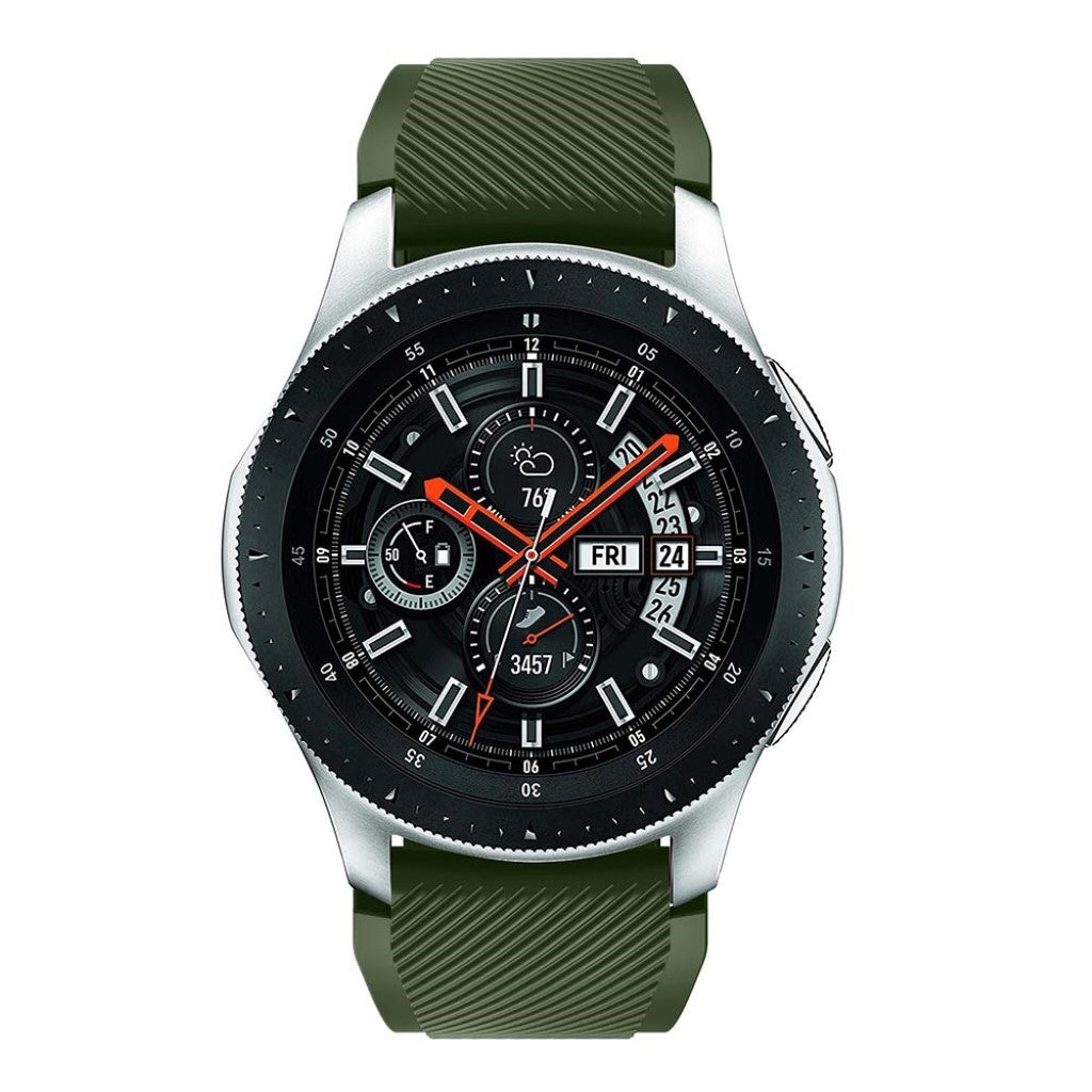 Eminent Samsung Galaxy Watch (46mm) Silikone Rem - Grøn#serie_5
