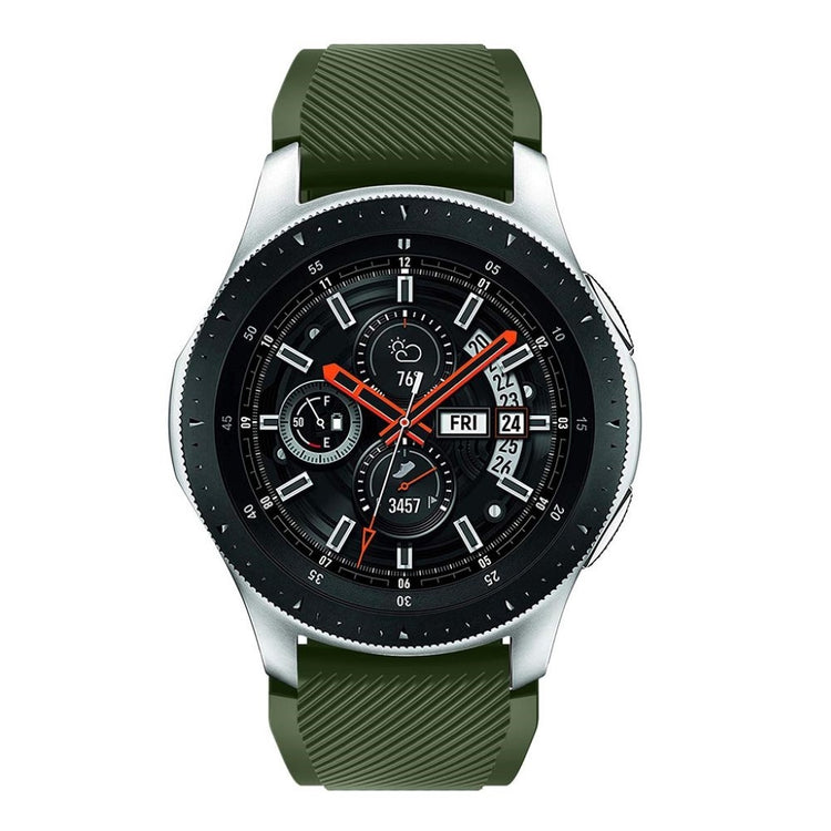 Eminent Samsung Galaxy Watch (46mm) Silikone Rem - Grøn#serie_5