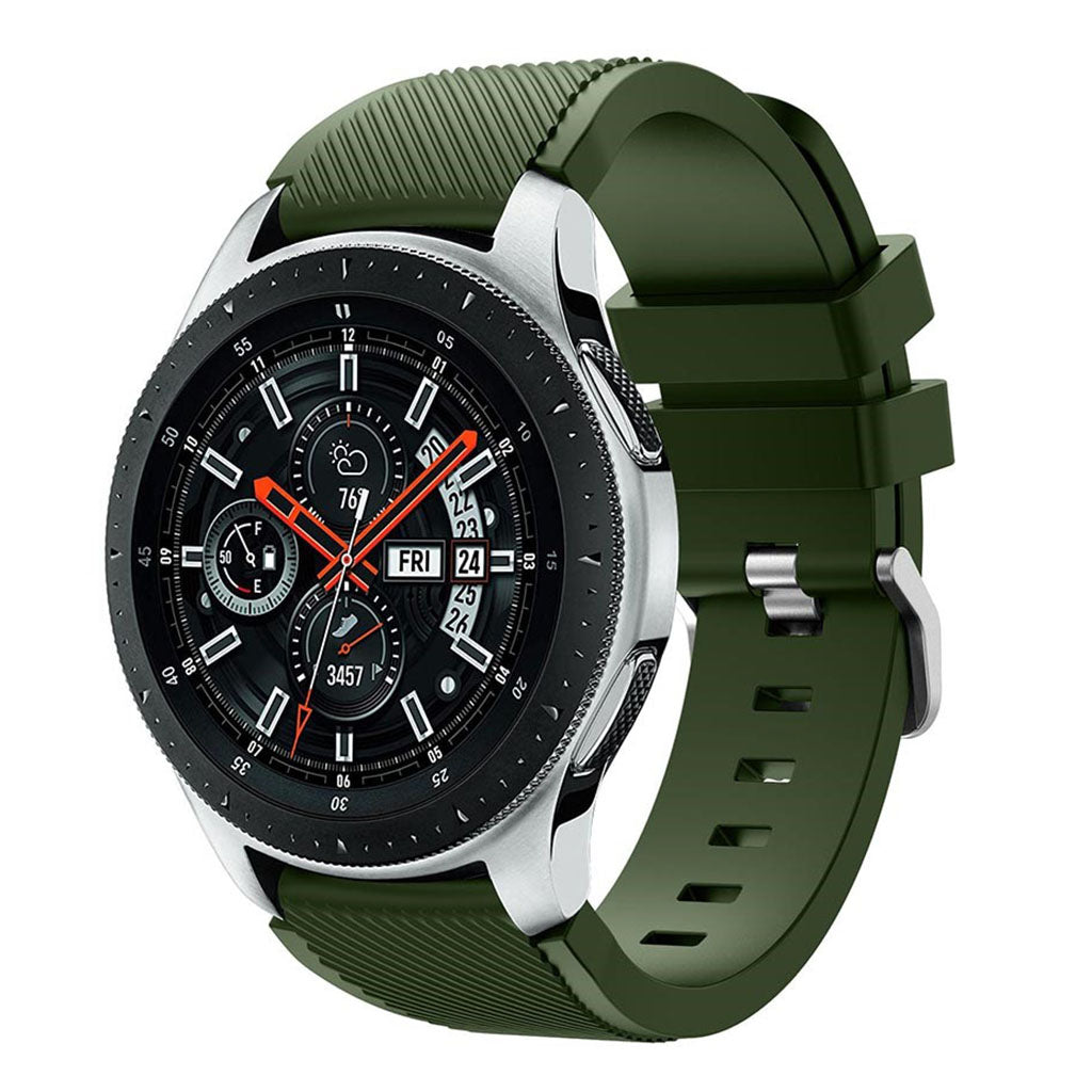 Eminent Samsung Galaxy Watch (46mm) Silikone Rem - Grøn#serie_5