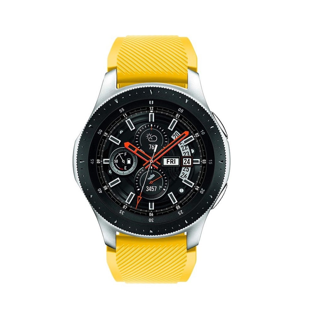 Eminent Samsung Galaxy Watch (46mm) Silikone Rem - Gul#serie_6