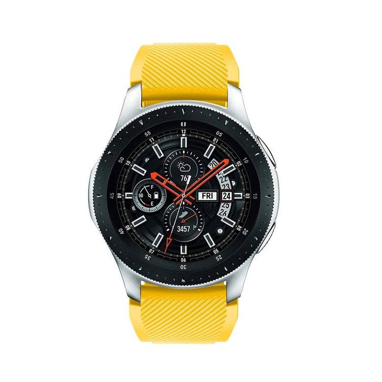 Eminent Samsung Galaxy Watch (46mm) Silikone Rem - Gul#serie_6