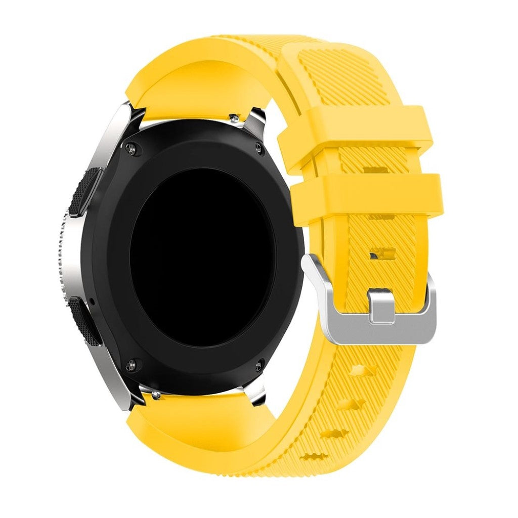 Eminent Samsung Galaxy Watch (46mm) Silikone Rem - Gul#serie_6