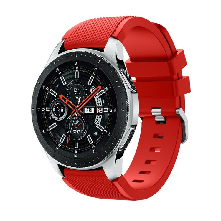 Eminent Samsung Galaxy Watch (46mm) Silikone Rem - Rød#serie_8