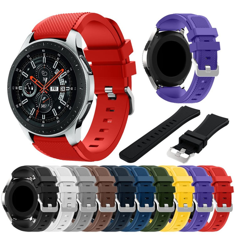 Eminent Samsung Galaxy Watch (46mm) Silikone Rem - Rød#serie_8