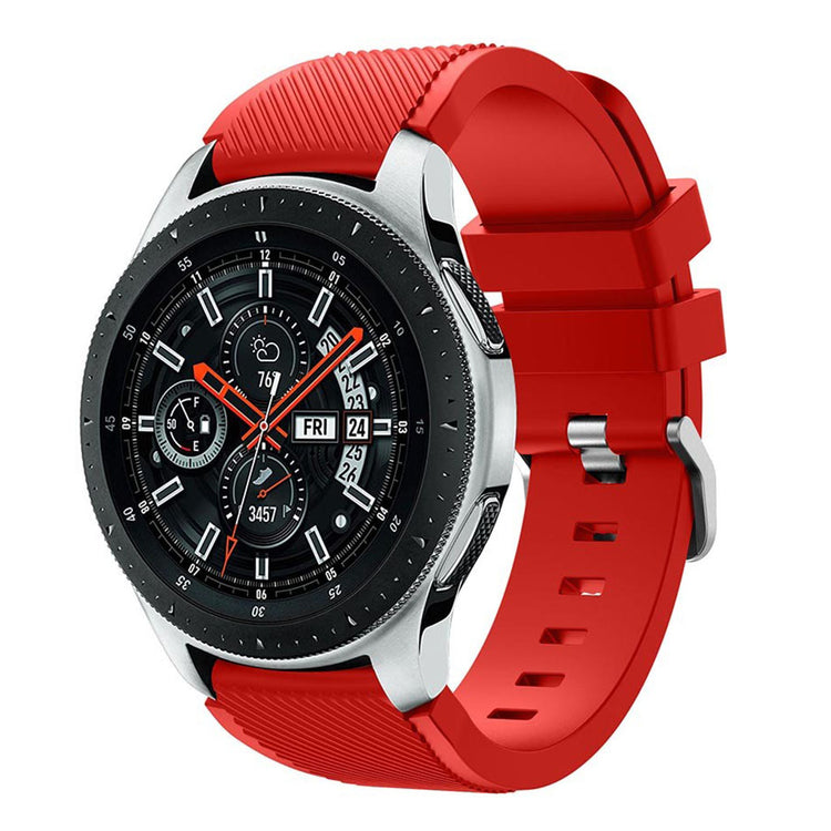 Eminent Samsung Galaxy Watch (46mm) Silikone Rem - Rød#serie_8