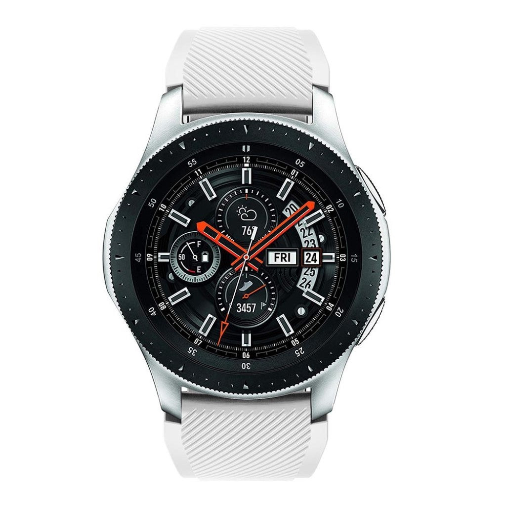 Eminent Samsung Galaxy Watch (46mm) Silikone Rem - Hvid#serie_9