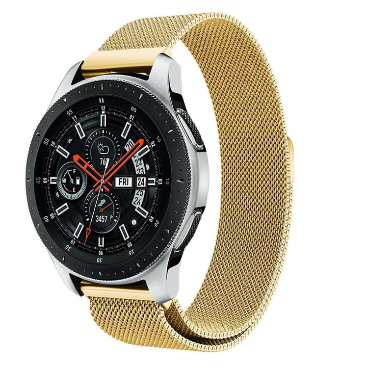 Rigtigt pænt Samsung Galaxy Watch (46mm) Metal Rem - Guld#serie_2