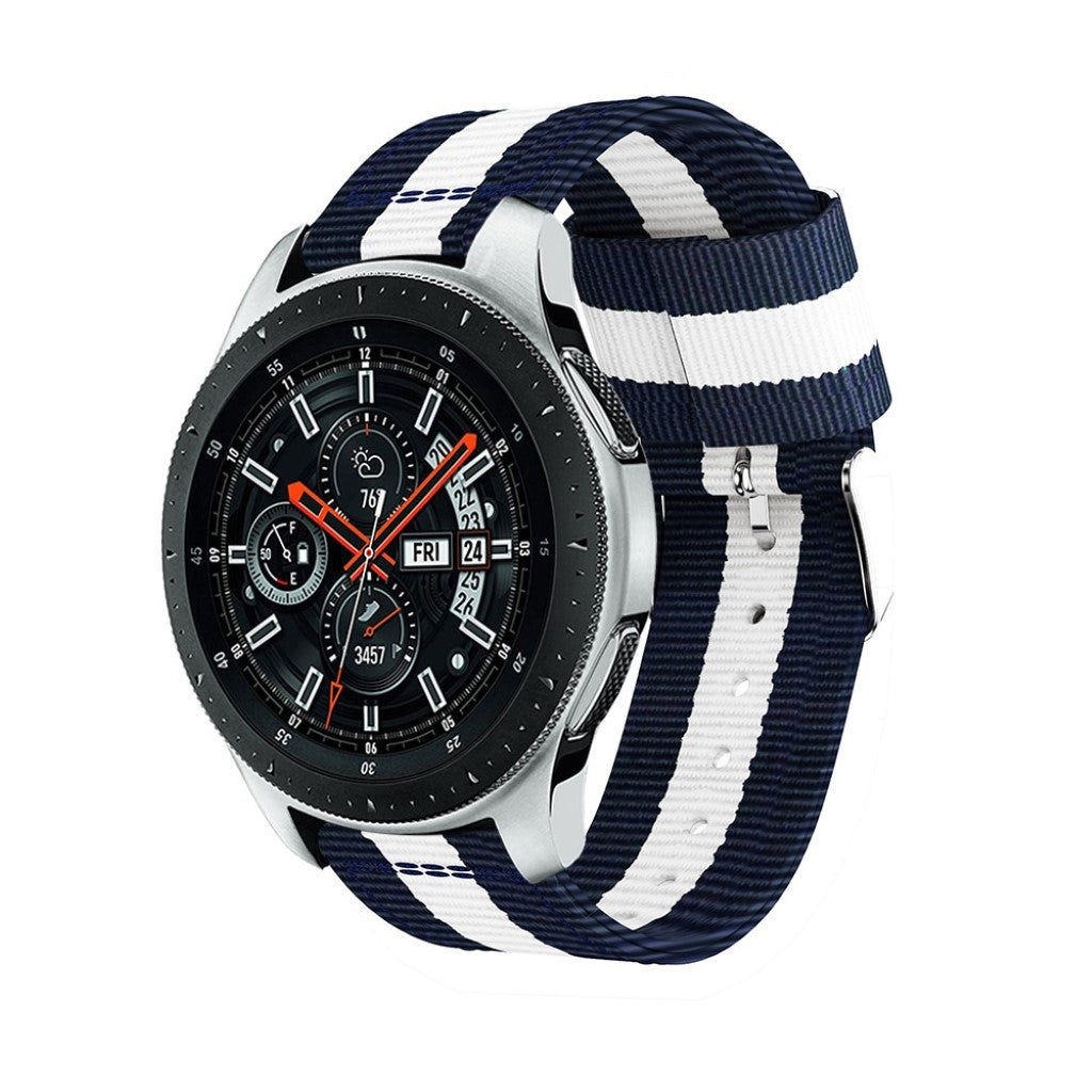 Mega kønt Samsung Galaxy Watch (46mm) Nylon Rem - Flerfarvet#serie_1