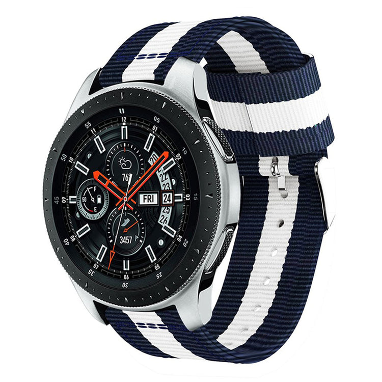 Mega kønt Samsung Galaxy Watch (46mm) Nylon Rem - Flerfarvet#serie_1