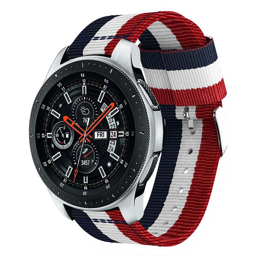 Mega kønt Samsung Galaxy Watch (46mm) Nylon Rem - Flerfarvet#serie_4