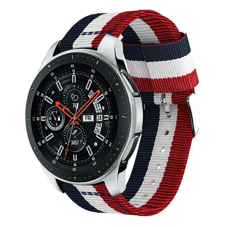 Mega kønt Samsung Galaxy Watch (46mm) Nylon Rem - Flerfarvet#serie_4