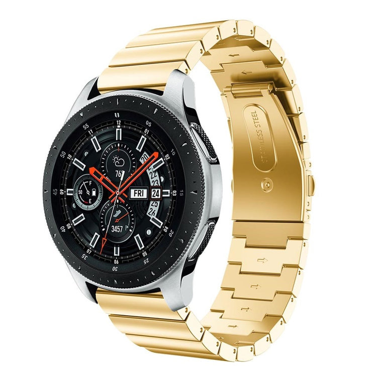 Rigtigt cool Samsung Galaxy Watch (46mm) Metal Rem - Guld#serie_1