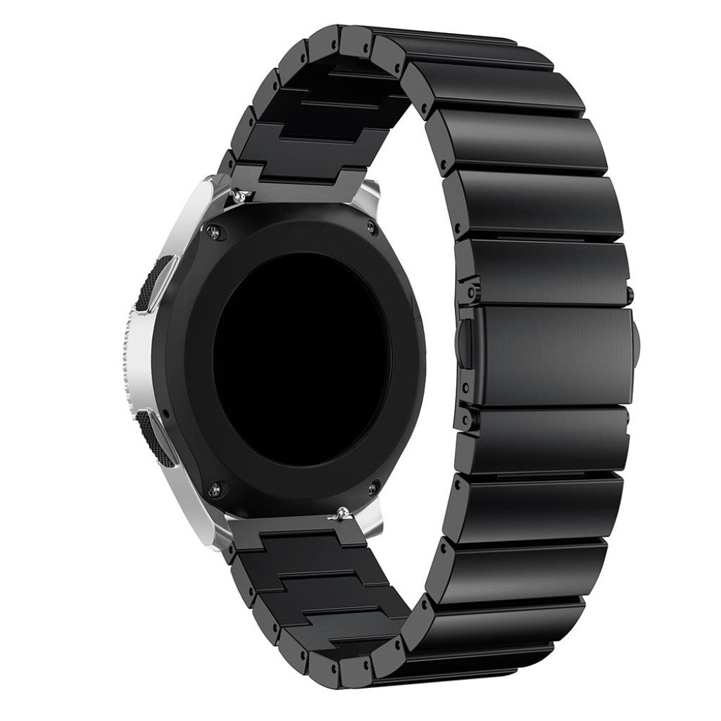 Rigtigt cool Samsung Galaxy Watch (46mm) Metal Rem - Sort#serie_3