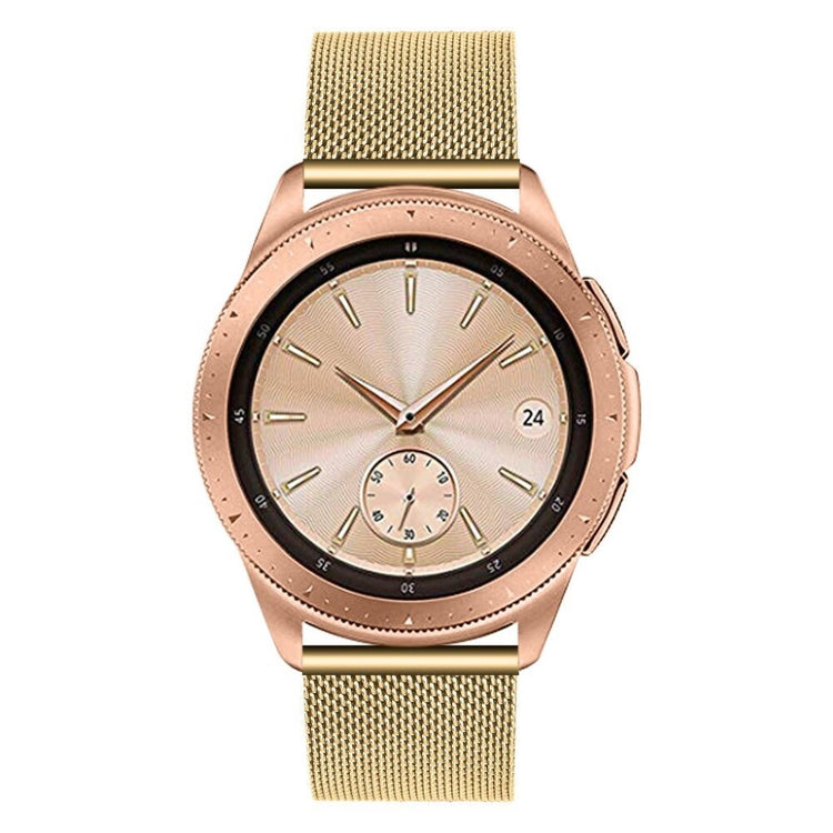 Super nydelig Samsung Galaxy Watch (46mm) Metal Rem - Guld#serie_2