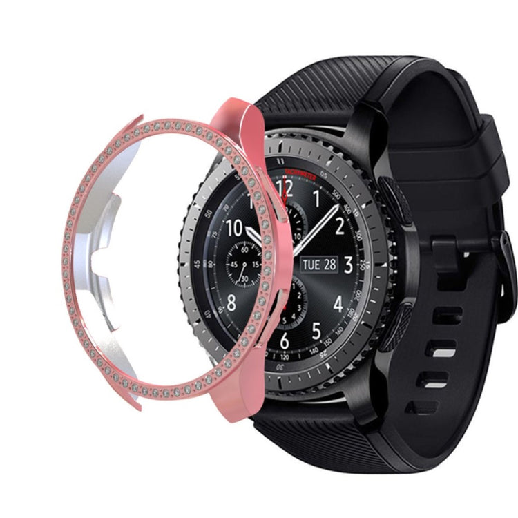 Meget Godt Samsung Galaxy Watch (46mm) Plastik og Rhinsten Cover - Pink#serie_4