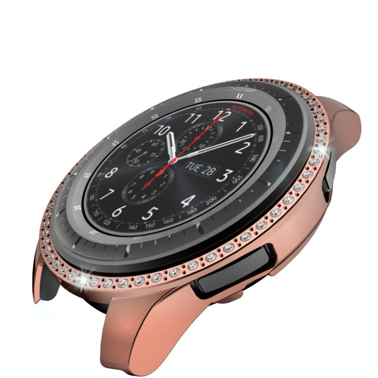 Meget Godt Samsung Galaxy Watch (46mm) Plastik og Rhinsten Cover - Pink#serie_5