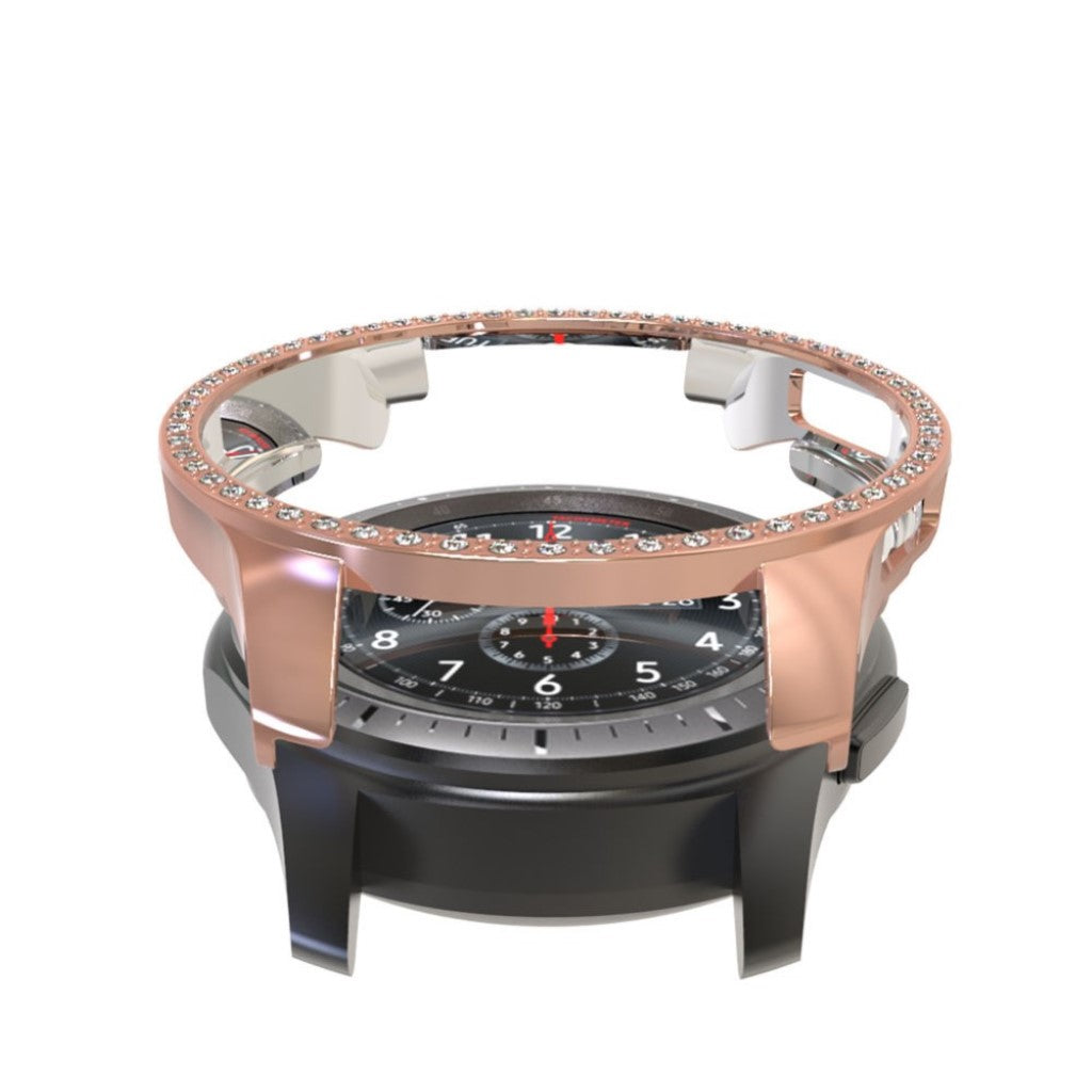 Meget Godt Samsung Galaxy Watch (46mm) Plastik og Rhinsten Cover - Pink#serie_5