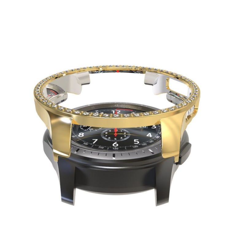 Meget Godt Samsung Galaxy Watch (46mm) Plastik og Rhinsten Cover - Guld#serie_6