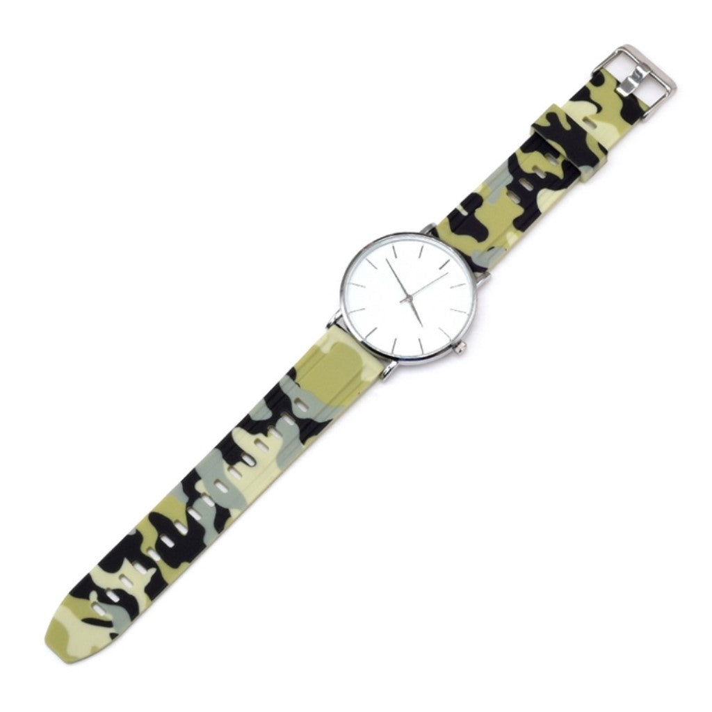 Helt vildt smuk Samsung Galaxy Watch (46mm) Silikone Rem - Gul#serie_1