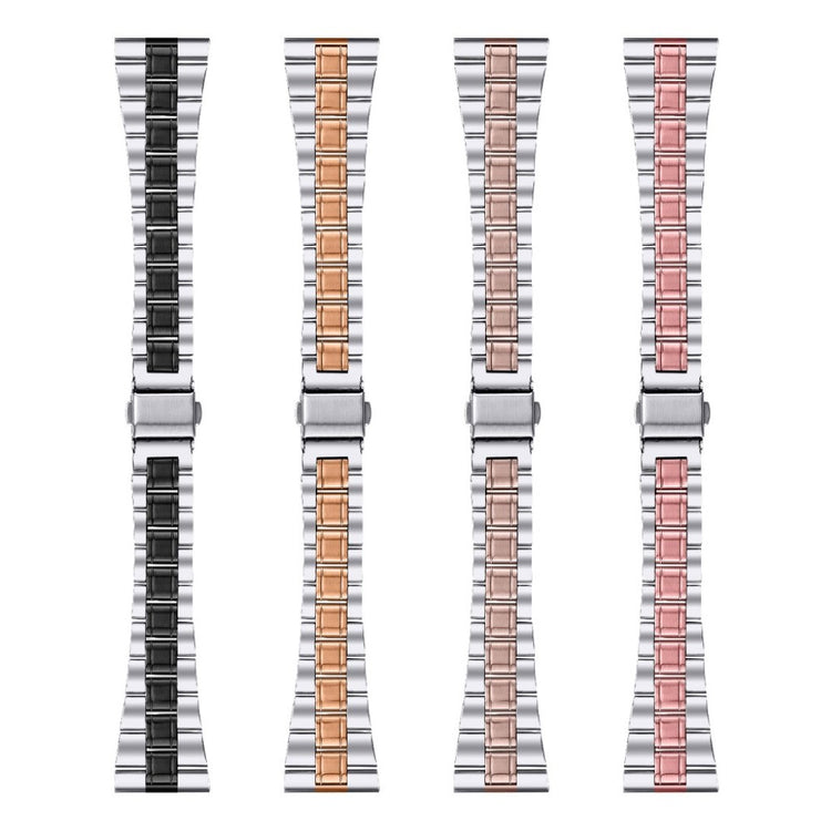 Rigtigt godt Universal Samsung Metal Rem - Sort#serie_1