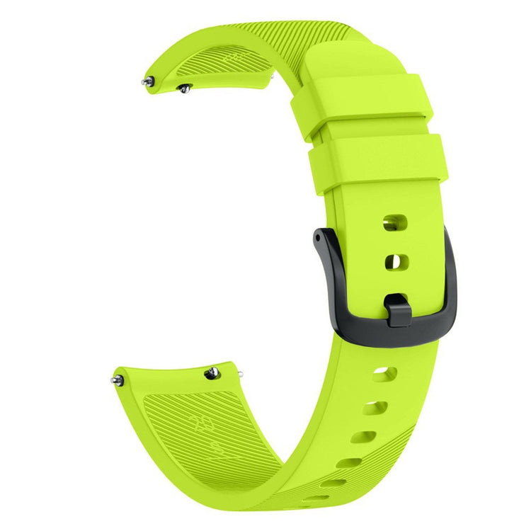 Mega holdbart Samsung Galaxy Watch Active Silikone Rem - Grøn#serie_5