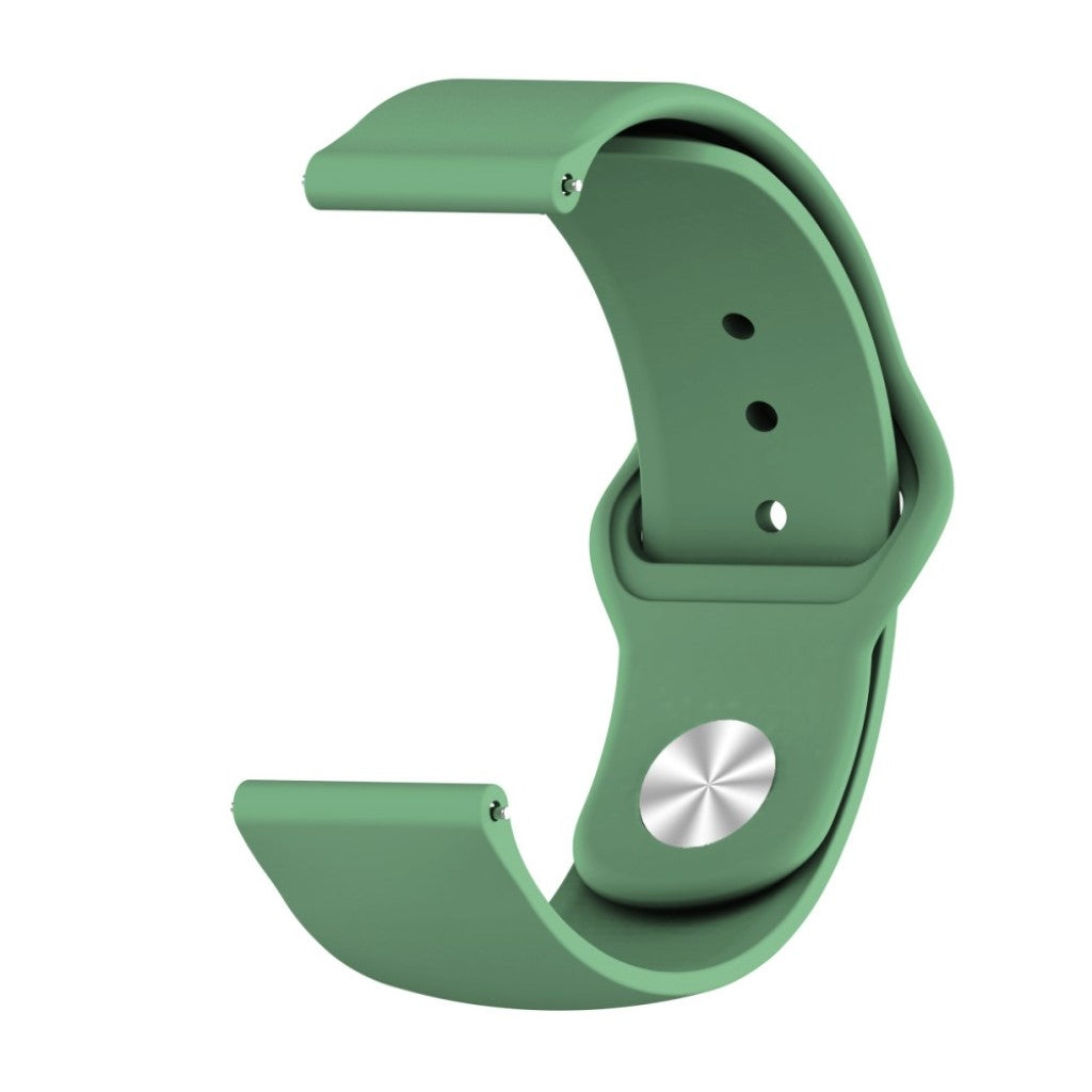 Rigtigt slidstærk Samsung Galaxy Watch Active Silikone Rem - Grøn#serie_8