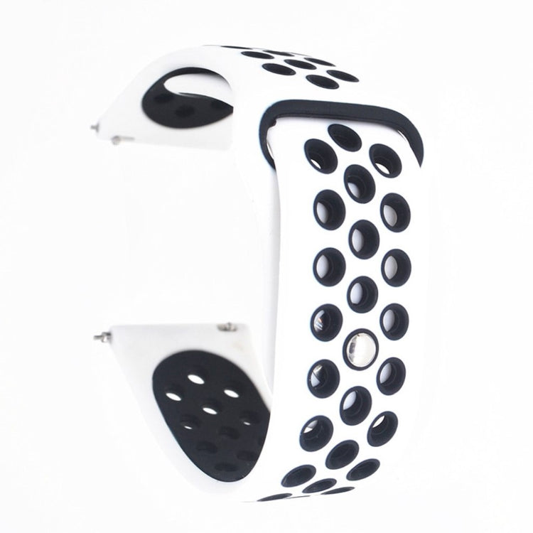 Super pænt Samsung Galaxy Watch Active Silikone Rem - Hvid#serie_2
