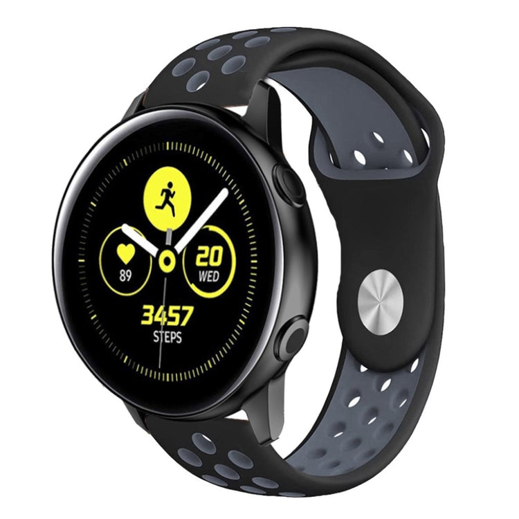 Super pænt Samsung Galaxy Watch Active Silikone Rem - Flerfarvet#serie_7