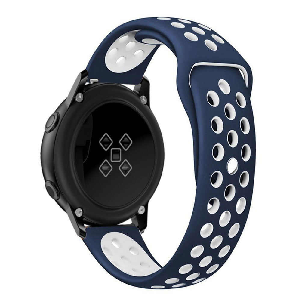 Rigtigt flot Samsung Galaxy Watch Active Silikone Rem - Flerfarvet#serie_6