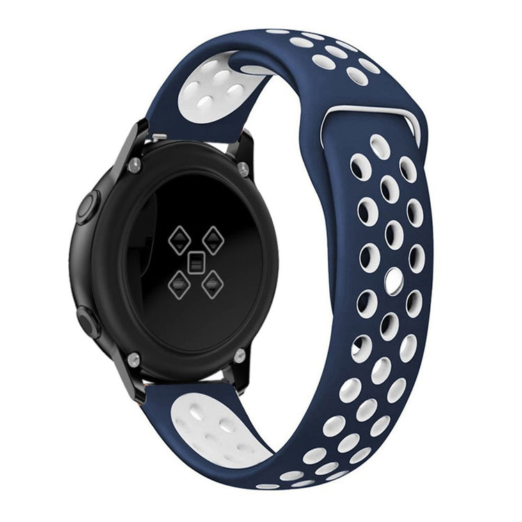 Rigtigt flot Samsung Galaxy Watch Active Silikone Rem - Flerfarvet#serie_6