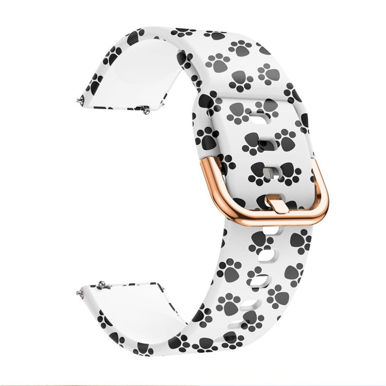 Skøn Samsung Galaxy Watch Active Silikone Rem - Flerfarvet#serie_2