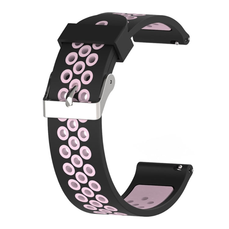 Mega skøn Samsung Galaxy Watch Active Silikone Rem - Sort#serie_5