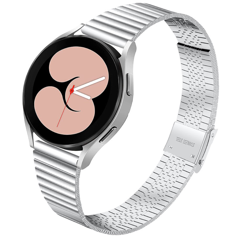 Yndigt Samsung Gear S3 Frontier / Samsung Gear S3 Metal Rem - Sølv#serie_017